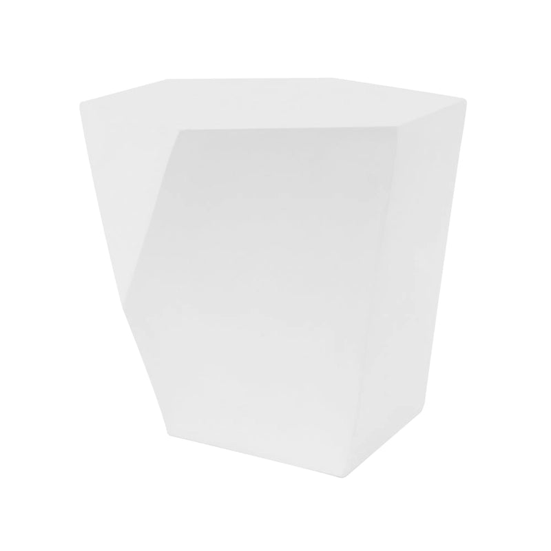 Set di tavolini da caffè moderni in MGO con design geometrico per soggiorno