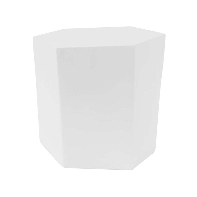Set di tavolini da caffè moderni in MGO con design geometrico per soggiorno