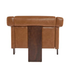 Poltrona imbottita Mid-Century Modern da 86 cm per soggiorno