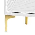 Credenza a quattro ante con ripiani regolabili