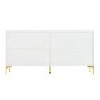 Credenza a quattro ante con ripiani regolabili