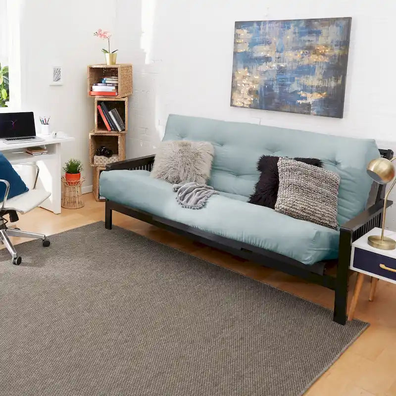 Materasso Futon da 12 Pollici Full-Size, Solo Materasso, Supporto in Schiuma per Divano Letto