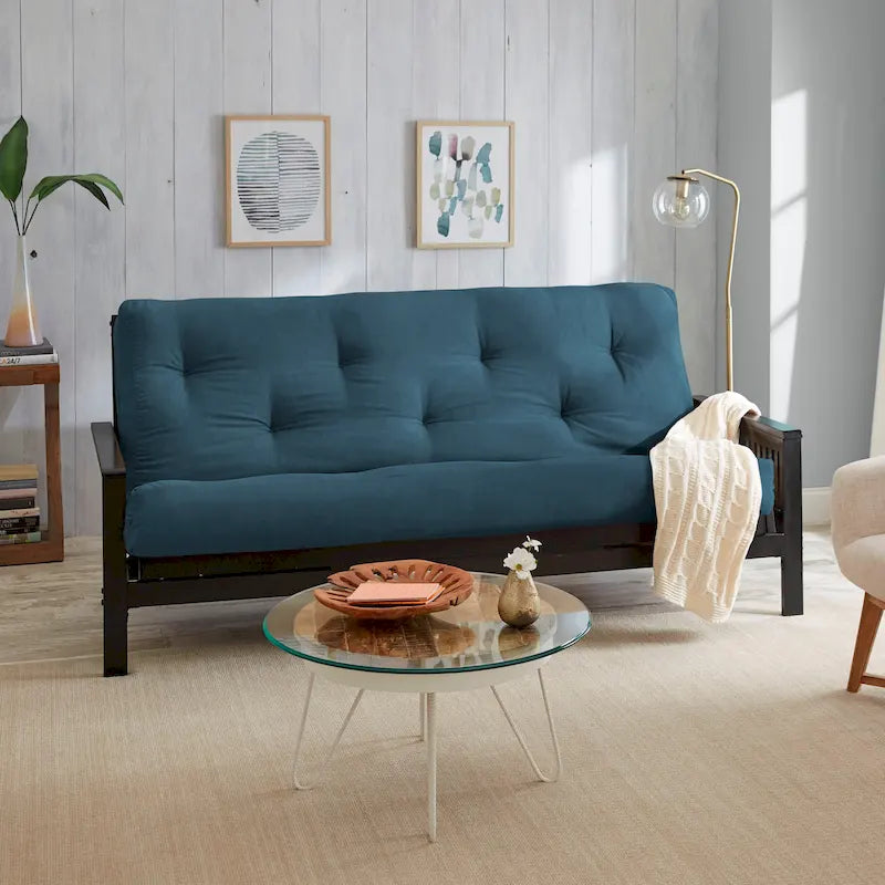 Materasso Futon da 12 Pollici Full-Size, Solo Materasso, Supporto in Schiuma per Divano Letto