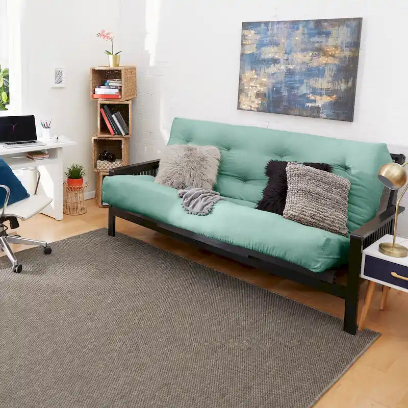 Materasso Futon da 12 Pollici Full-Size, Solo Materasso, Supporto in Schiuma per Divano Letto