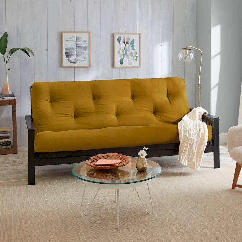 Materasso Futon da 12 Pollici Full-Size, Solo Materasso, Supporto in Schiuma per Divano Letto