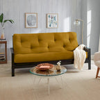 Materasso Futon da 12 Pollici Full-Size, Solo Materasso, Supporto in Schiuma per Divano Letto