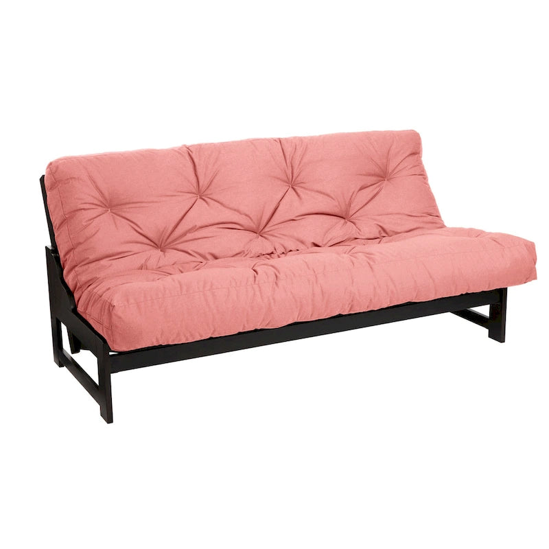 Materasso Futon da 12 Pollici Full-Size, Solo Materasso, Supporto in Schiuma per Divano Letto