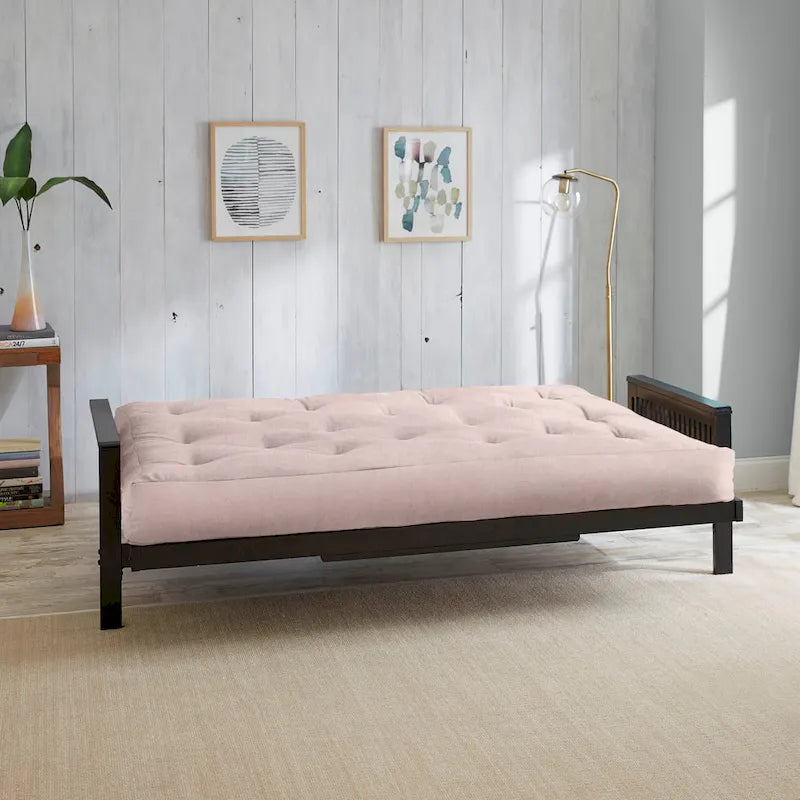 Materasso Futon da 12 Pollici Full-Size, Solo Materasso, Supporto in Schiuma per Divano Letto