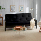 Materasso Futon da 12 Pollici Full-Size, Solo Materasso, Supporto in Schiuma per Divano Letto