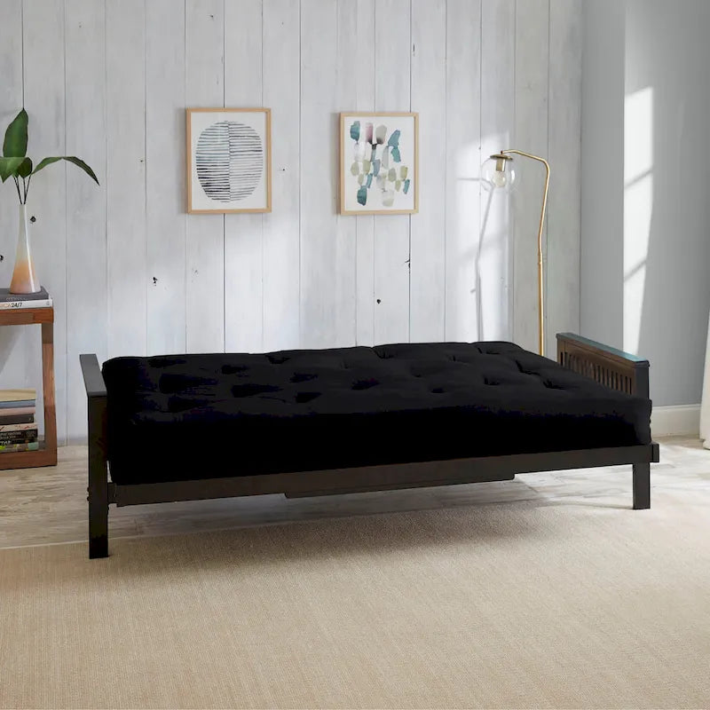 Materasso Futon da 12 Pollici Full-Size, Solo Materasso, Supporto in Schiuma per Divano Letto