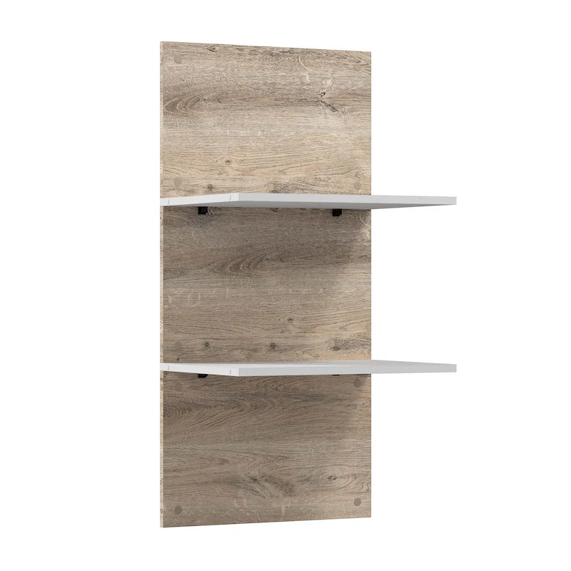Set di mensole galleggianti larghe 20" per camera da letto con letto a scomparsa