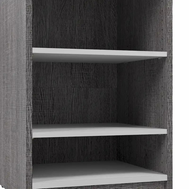 Set di mensole galleggianti larghe 20" per camera da letto con letto a scomparsa