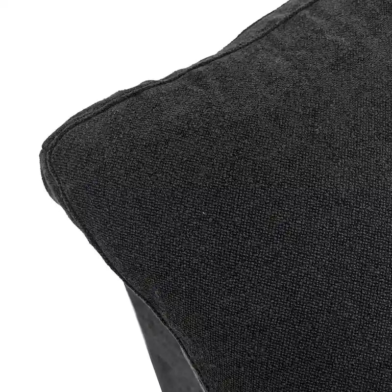 Divano componibile a 4 pezzi in lino moderno 160, minimalista, con imbottitura in piuma d'oca