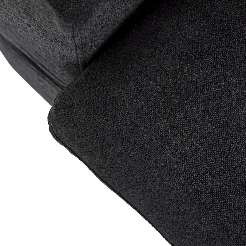 Divano componibile a 4 pezzi in lino moderno 160, minimalista, con imbottitura in piuma d'oca