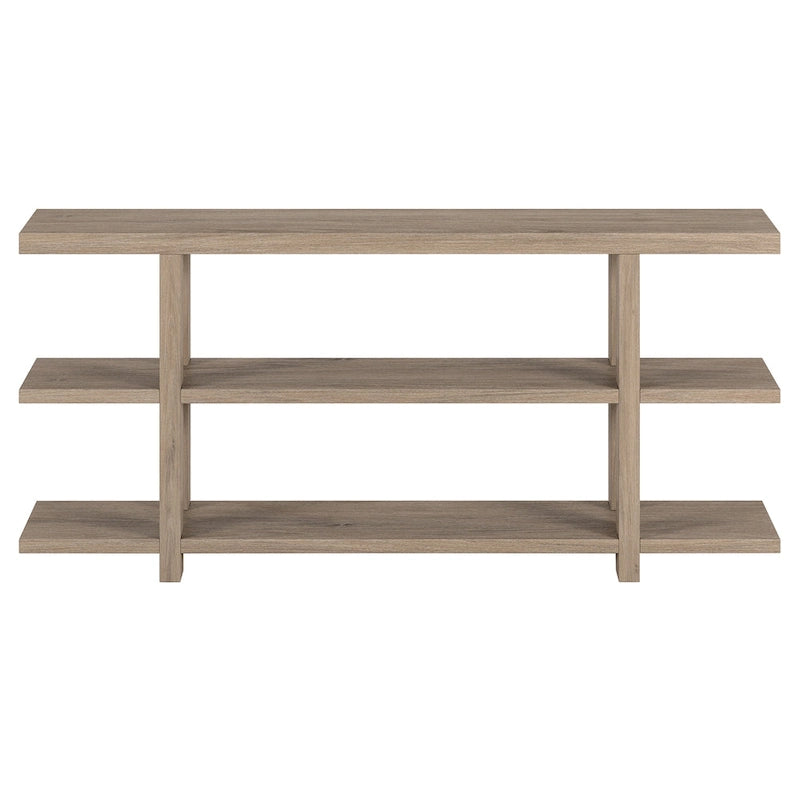 Consolle rettangolare larga 162 cm con ripiano aperto – Stile da ingresso