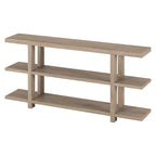 Consolle rettangolare larga 162 cm con ripiano aperto – Stile da ingresso