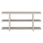 Consolle rettangolare larga 162 cm con ripiano aperto – Stile da ingresso