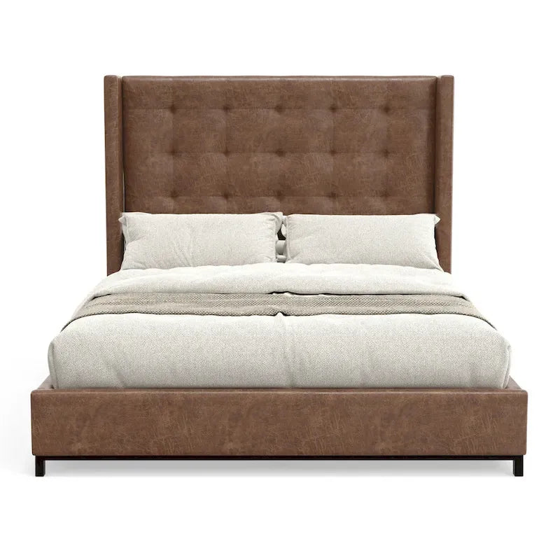 Letto Imbottito con Testiera Trapuntata – Queen/King Size