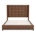 Letto Imbottito con Testiera Trapuntata – Queen/King Size