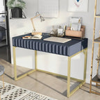 Scrivania moderna in metallo da 42" con porte USB per ufficio domestico