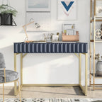 Scrivania moderna in metallo da 42" con porte USB per ufficio domestico