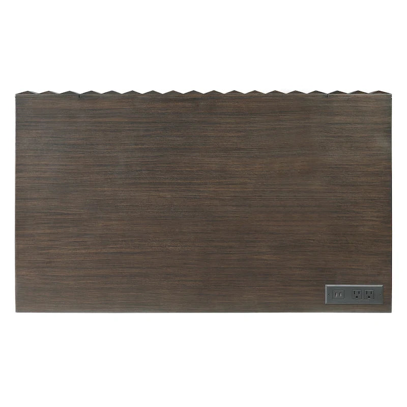 Scrivania moderna in metallo da 42" con porte USB per ufficio domestico