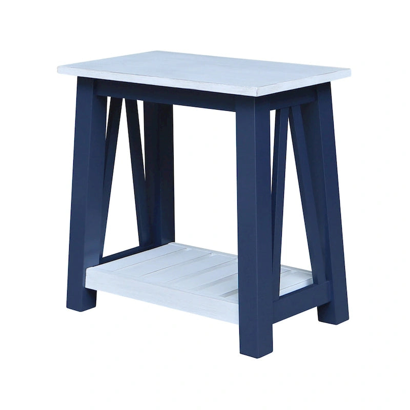 Tavolino rotondo in legno massello – Tavolino da salotto minimalista
