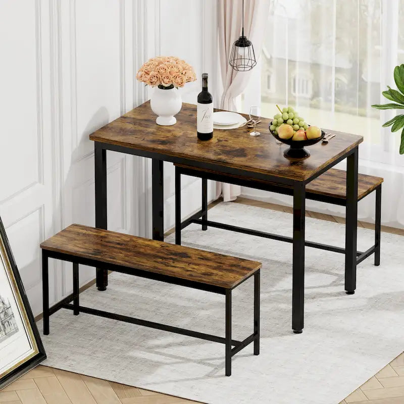 Dining Counter Table Set for Kitchen