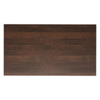 Tavolo da pranzo rettangolare in legno massello 40" x 72" per cucina e sala da pranzo