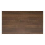 Tavolo da pranzo rettangolare in legno massello 40" x 72" per cucina e sala da pranzo
