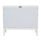 Mobiletto da ingresso in legno a 2 ante con ripiani regolabili – Organizer