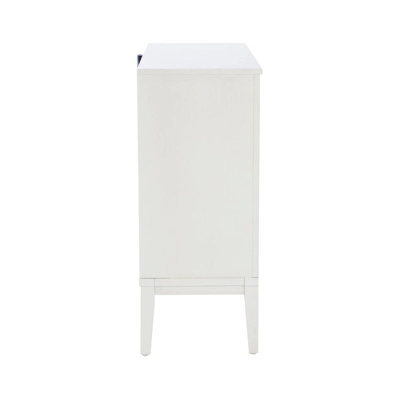 Mobiletto da ingresso in legno a 2 ante con ripiani regolabili – Organizer