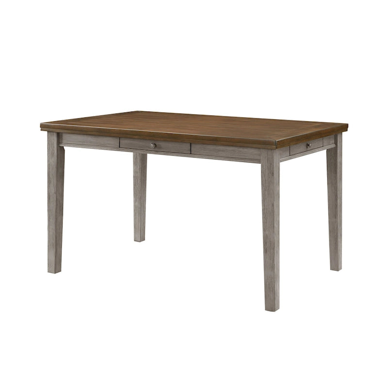 Tavolo da pranzo da 36" (altezza bancone) per 6 persone con 4 cassetti contenitore
