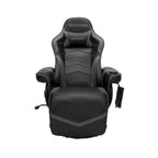 Poltrona reclinabile da gaming con poggiapiedi e supporto ergonomico per casa e ufficio