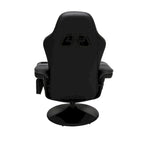 Poltrona reclinabile da gaming con poggiapiedi e supporto ergonomico per casa e ufficio
