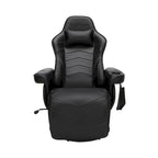 Poltrona reclinabile da gaming con poggiapiedi e supporto ergonomico per casa e ufficio