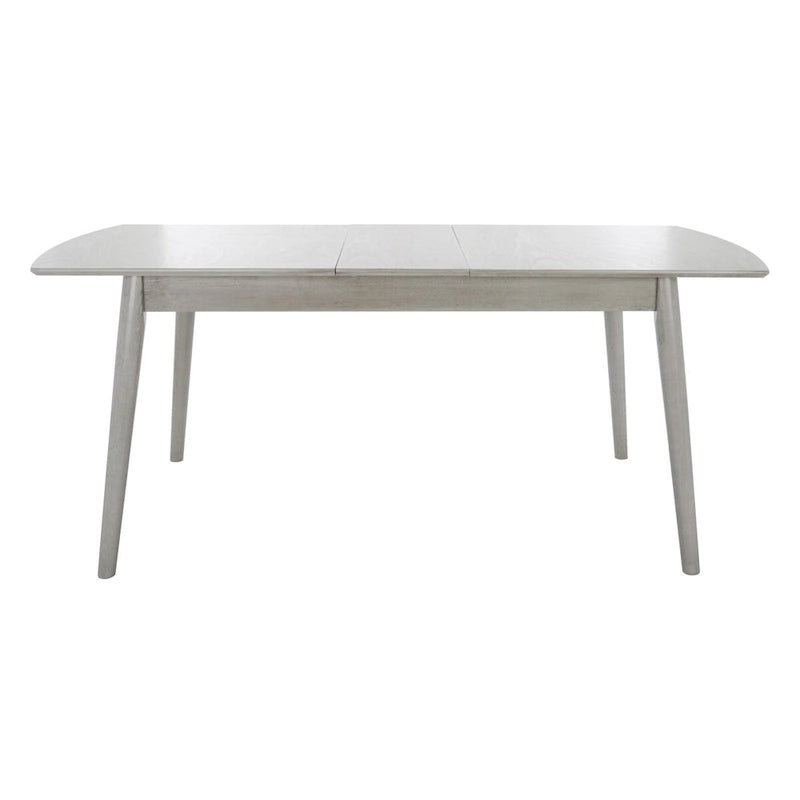 Tavolo da pranzo rettangolare allungabile 180 cm L x 81 cm P x 74 cm H – Stile classico contemporaneo
