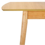 Tavolo da pranzo rettangolare allungabile 180 cm L x 81 cm P x 74 cm H – Stile classico contemporaneo