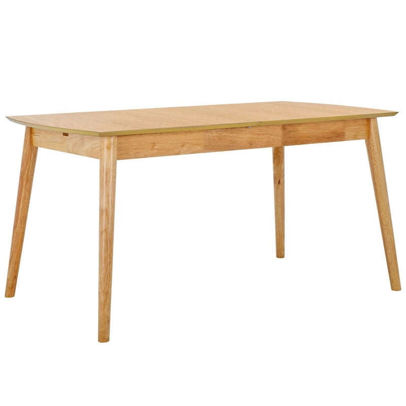 Tavolo da pranzo rettangolare allungabile 180 cm L x 81 cm P x 74 cm H – Stile classico contemporaneo