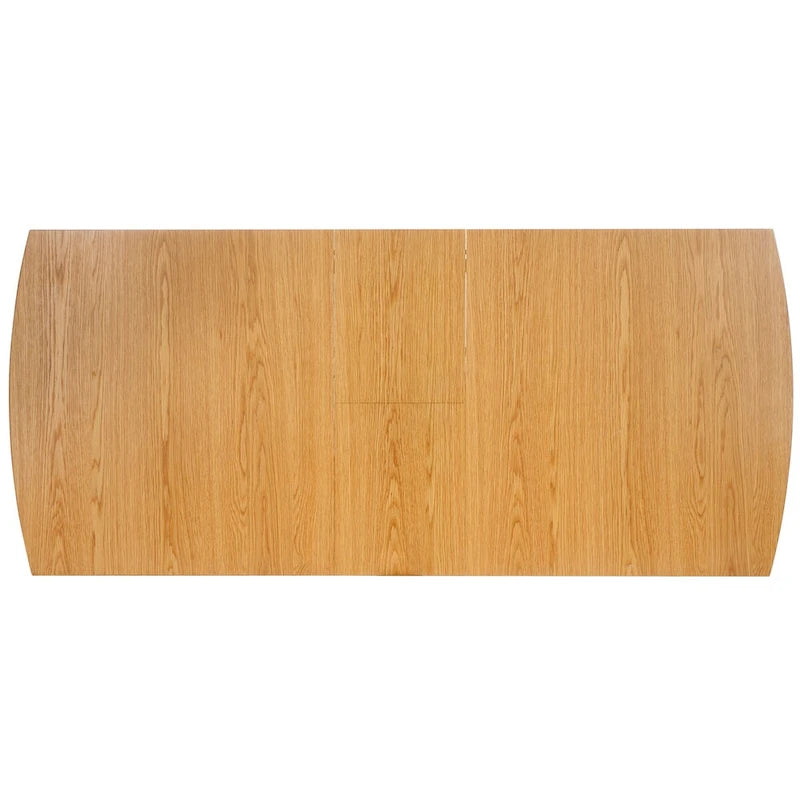 Tavolo da pranzo rettangolare allungabile 180 cm L x 81 cm P x 74 cm H – Stile classico contemporaneo