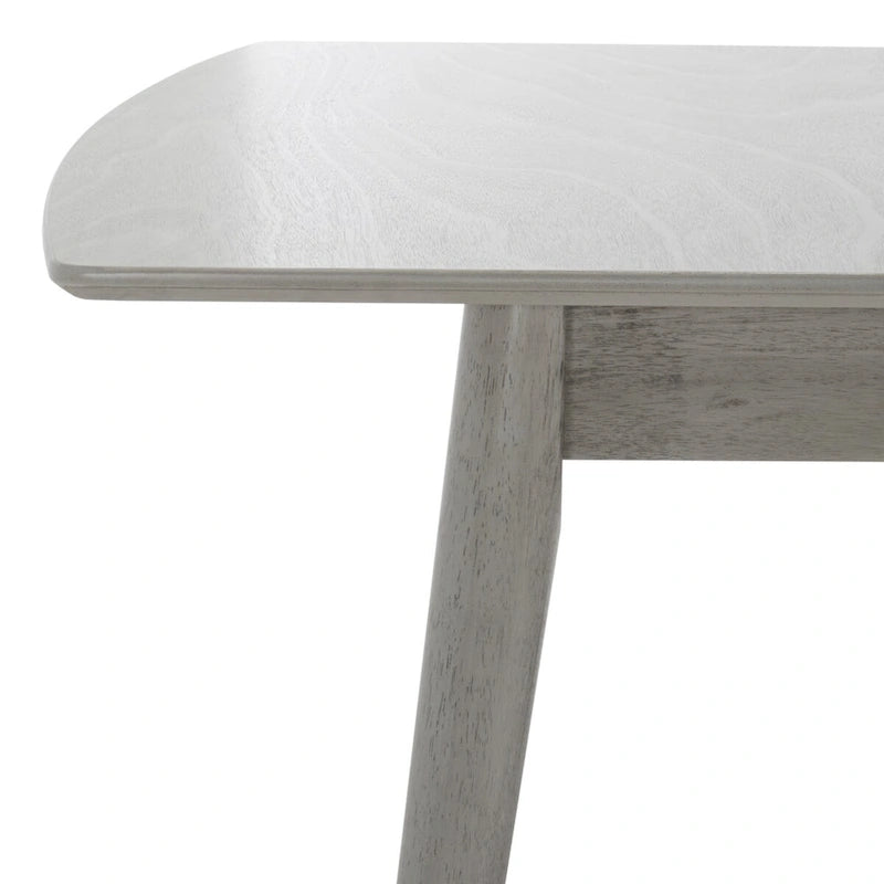 Tavolo da pranzo rettangolare allungabile 180 cm L x 81 cm P x 74 cm H – Stile classico contemporaneo