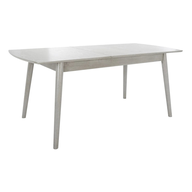 Tavolo da pranzo rettangolare allungabile 180 cm L x 81 cm P x 74 cm H – Stile classico contemporaneo
