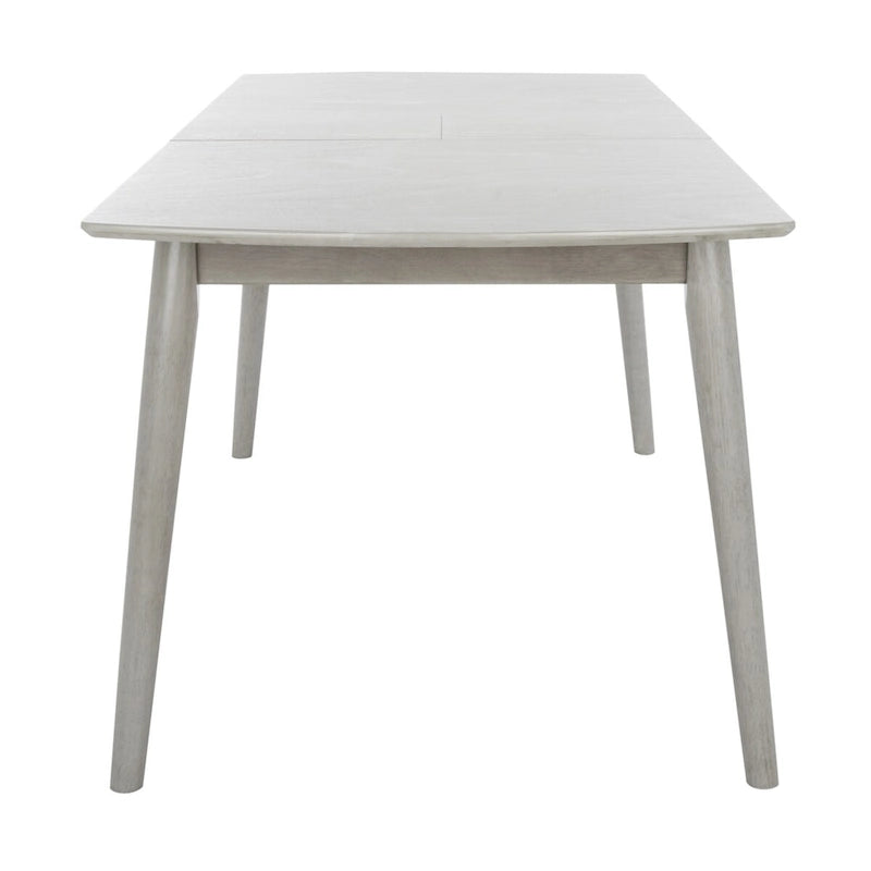 Tavolo da pranzo rettangolare allungabile 180 cm L x 81 cm P x 74 cm H – Stile classico contemporaneo