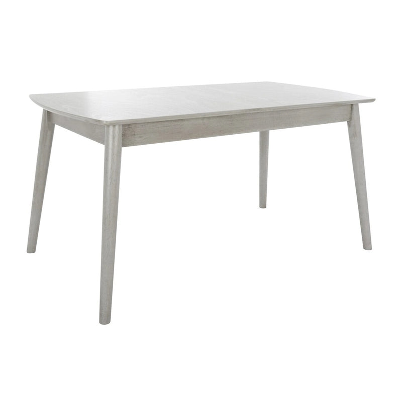 Tavolo da pranzo rettangolare allungabile 180 cm L x 81 cm P x 74 cm H – Stile classico contemporaneo