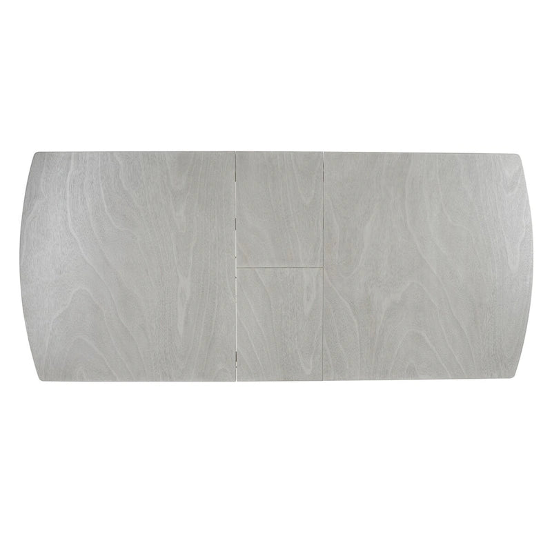 Tavolo da pranzo rettangolare allungabile 180 cm L x 81 cm P x 74 cm H – Stile classico contemporaneo