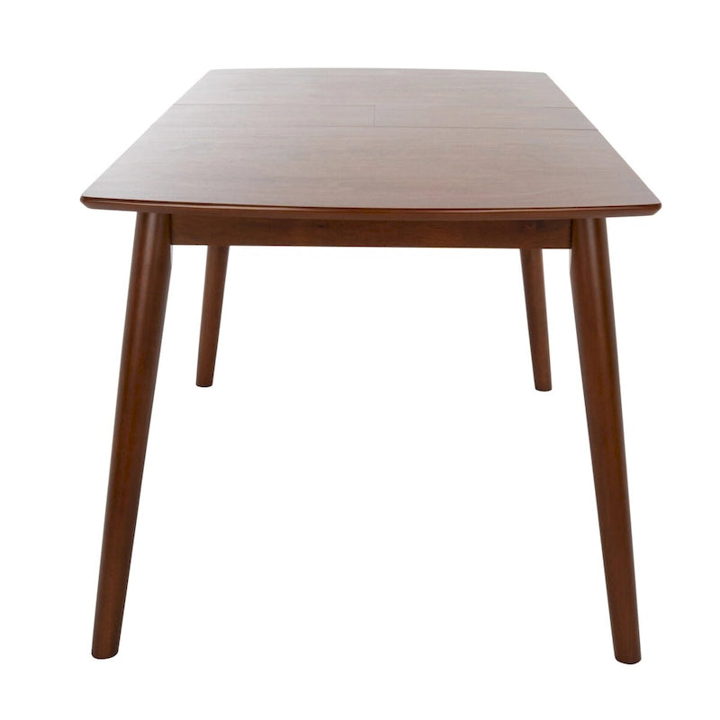 Tavolo da pranzo rettangolare allungabile 180 cm L x 81 cm P x 74 cm H – Stile classico contemporaneo