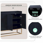 Madia Moderna Elegante Credenza con Ampio Spazio Contenitivo