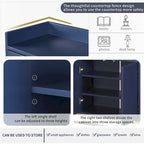 Madia Moderna Elegante Credenza con Ampio Spazio Contenitivo