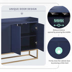 Madia Moderna Elegante Credenza con Ampio Spazio Contenitivo