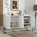 Madia Moderna Elegante Credenza con Ampio Spazio Contenitivo